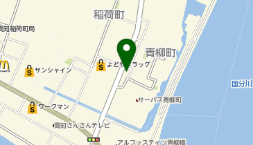 ほっかほっか亭青柳店の地図画像