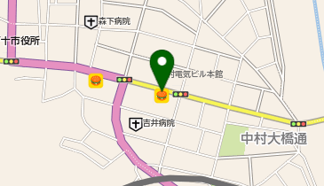 ほっかほっか亭中村店の地図画像