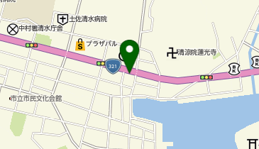 ほっかほっか亭土佐清水店の地図画像