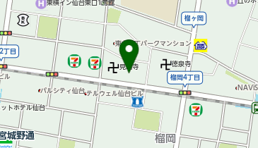 ほっかほっか亭仙台駅東口店の地図画像