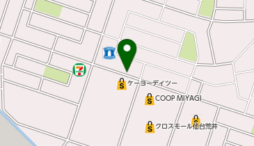 ほっかほっか亭仙台荒井西店の地図画像