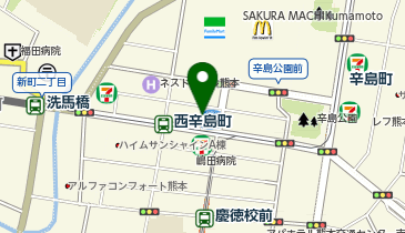 ほっかほっか亭辛島店の地図画像
