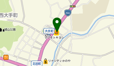 ほっかほっか亭大手町店の地図画像