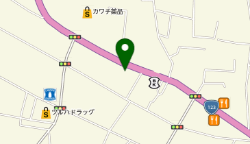 クオール薬局 アルファーム薬局 渡里店の地図画像