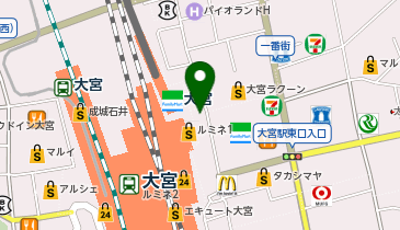 クオール薬局 大宮薬局の地図画像