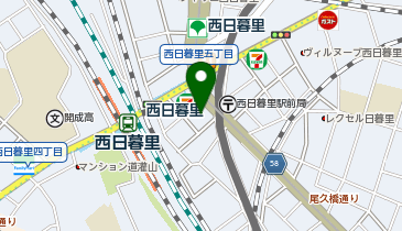 クオール薬局 西日暮里薬局の地図画像