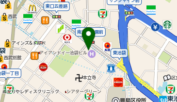 クオール薬局 池袋薬局の地図画像