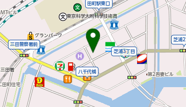 クオール薬局 芝浦店の地図画像