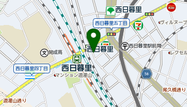 クオール薬局 西日暮里駅前店の地図画像