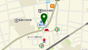 クオール薬局 ローソン 昭和医科大病院入院棟店(売店)の地図画像