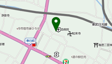 クオール薬局 アルファーム薬局今市店の地図画像