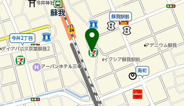 クオール薬局 フクシ蘇我薬局の地図画像
