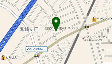 クオール薬局 みらい平薬局の地図画像