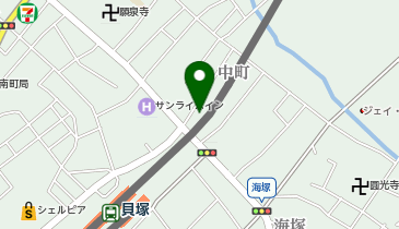クオール薬局 まりん薬局 中町店の地図画像