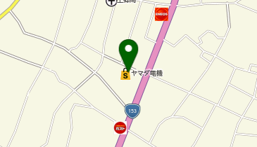 ヤマダデンキ テックランド飯田店の地図画像