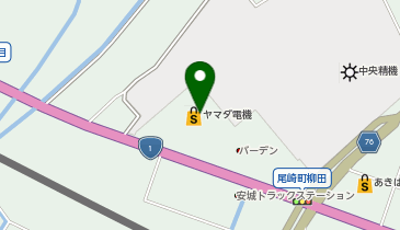 ヤマダデンキ テックランド安城店の地図画像