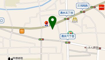 ヤマダデンキ テックランド東大和店の地図画像