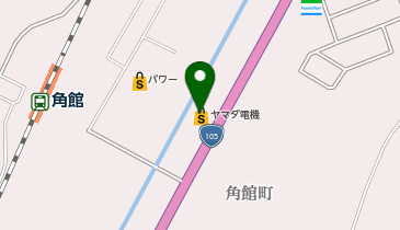 ヤマダデンキ テックランド角館店の地図画像