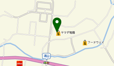 ヤマダデンキ テックランド多久店の地図画像