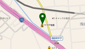 ヤマダデンキ テックランド日進店の地図画像