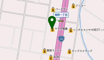 ヤマダデンキ テックランドNew神栖店の地図画像