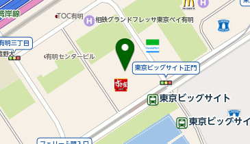 ヤマダデンキ IDC OTSUKA 有明ショールームの地図画像