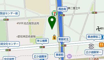 ヤマダデンキ IDC OTSUKA 名古屋栄ショールームの地図画像