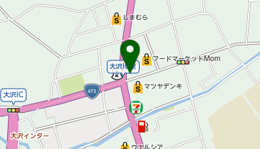ヤマダデンキ マツヤデンキカワムラ相良店の地図画像