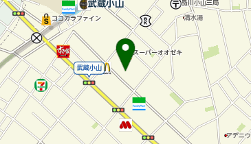 マツヤデンキ武蔵小山店の地図画像