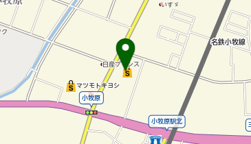 ヤマダデンキ テックランドNew小牧店の地図画像