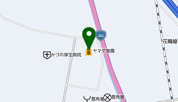 ヤマダデンキ ヤマダアウトレット鹿角店の地図画像