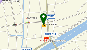 ヤマダデンキ ベスト電器行橋店の地図画像