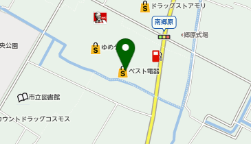ベスト電器大川店の地図画像