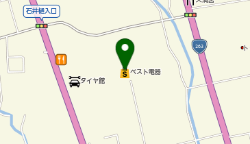 ヤマダデンキ ベスト電器佐賀大和店の地図画像