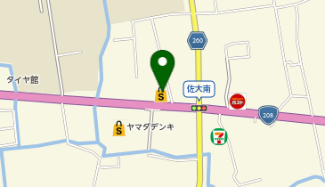 ヤマダデンキ ベスト電器佐賀本庄店の地図画像