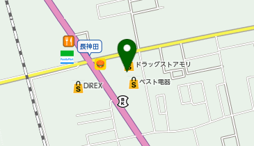ヤマダデンキ ベスト電器佐賀小城店の地図画像