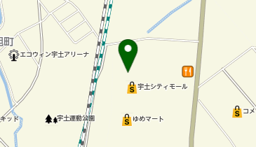 ヤマダデンキ ベスト電器宇土シティモール店の地図画像