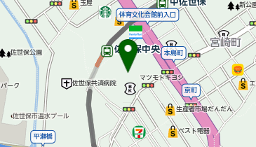 ヤマダデンキ ベスト電器長崎四ケ町店の地図画像