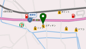 ヤマダデンキ ベスト電器 諫早店の地図画像