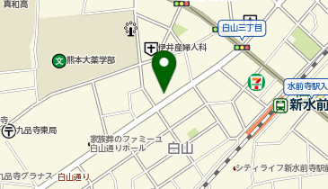 ヤマダデンキ ベスト電器SS白山店の地図画像