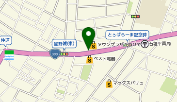 ヤマダデンキ ベスト電器登野城店の地図画像