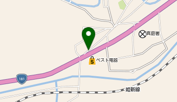 ヤマダデンキ ベスト電器勝山店の地図画像