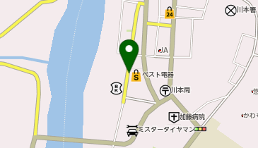 ヤマダデンキ ベスト電器川本店の地図画像