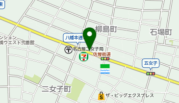 ベスト電器ロクタンアオキ中川店の地図画像