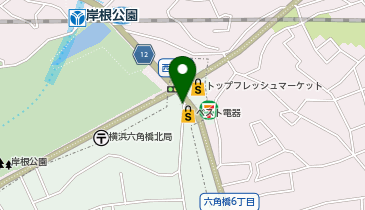 ベスト電器SSLE・X六角橋の地図画像
