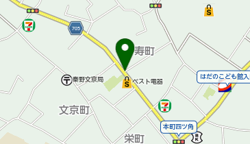 ベスト電器秦野店の地図画像