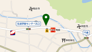 ヤマダデンキ ベスト電器藤枝店の地図画像