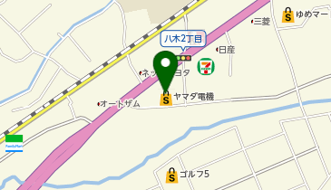 ヤマダデンキ テックランド広島八木店の地図画像