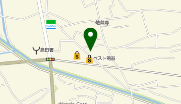 ヤマダデンキ ベスト電器島田店の地図画像