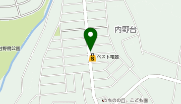 ヤマダデンキ ベスト電器内野台店の地図画像